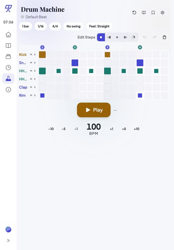 Drum Machine tool