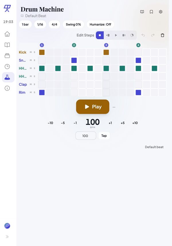 Drum Machine tool