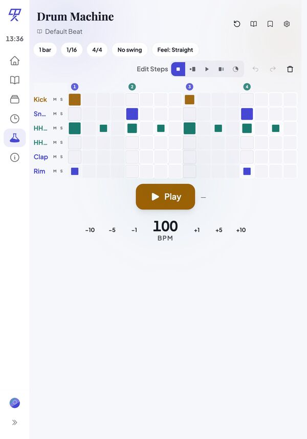 Drum Machine tool
