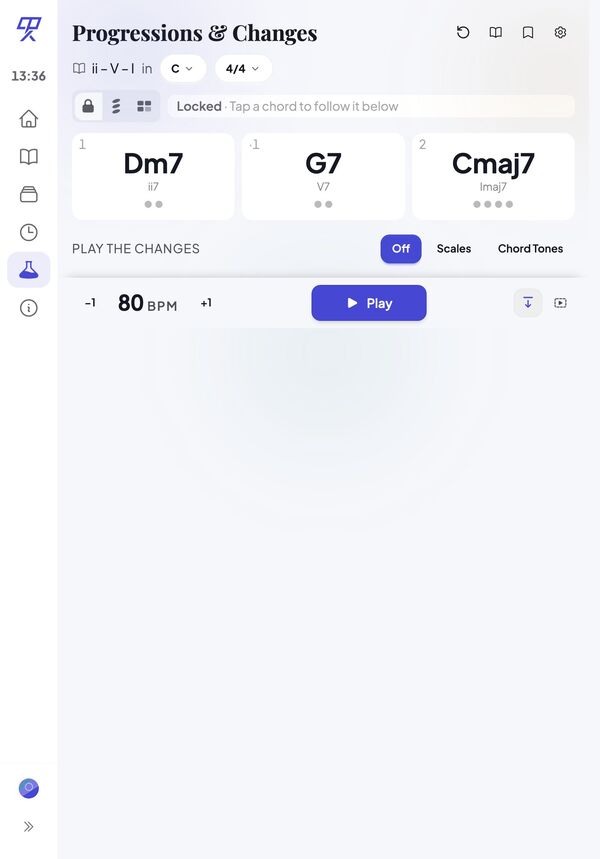 Chord Progressions tool