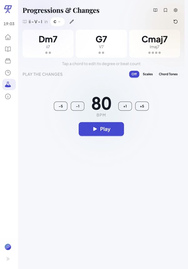 Chord Progressions tool